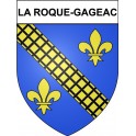 La Roque-Gageac 24 ville Stickers blason autocollant adhésif