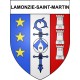 Lamonzie-Saint-Martin 24 ville Stickers blason autocollant adhésif