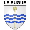 Le Bugue 24 ville Stickers blason autocollant adhésif
