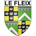 Le Fleix 24 ville Stickers blason autocollant adhésif