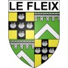 Le Fleix 24 ville Stickers blason autocollant adhésif