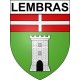 Lembras 24 ville Stickers blason autocollant adhésif