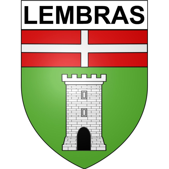 Pegatinas escudo de armas de Ajat adhesivo de la etiqueta engomada