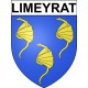 Limeyrat 24 ville Stickers blason autocollant adhésif