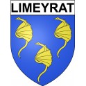 Limeyrat 24 ville Stickers blason autocollant adhésif