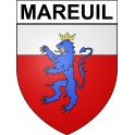 Mareuil 24 ville Stickers blason autocollant adhésif
