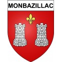 Monbazillac 24 ville Stickers blason autocollant adhésif