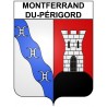 Montferrand-du-Périgord 24 ville Stickers blason autocollant adhésif