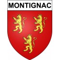 Montignac 24 ville Stickers blason autocollant adhésif
