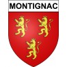 Montignac 24 ville Stickers blason autocollant adhésif