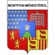 Montpon-Ménestérol 24 ville Stickers blason autocollant adhésif