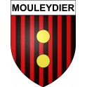 Mouleydier 24 ville Stickers blason autocollant adhésif