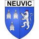 Neuvic 24 ville Stickers blason autocollant adhésif