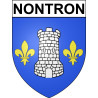 Nontron 24 ville Stickers blason autocollant adhésif