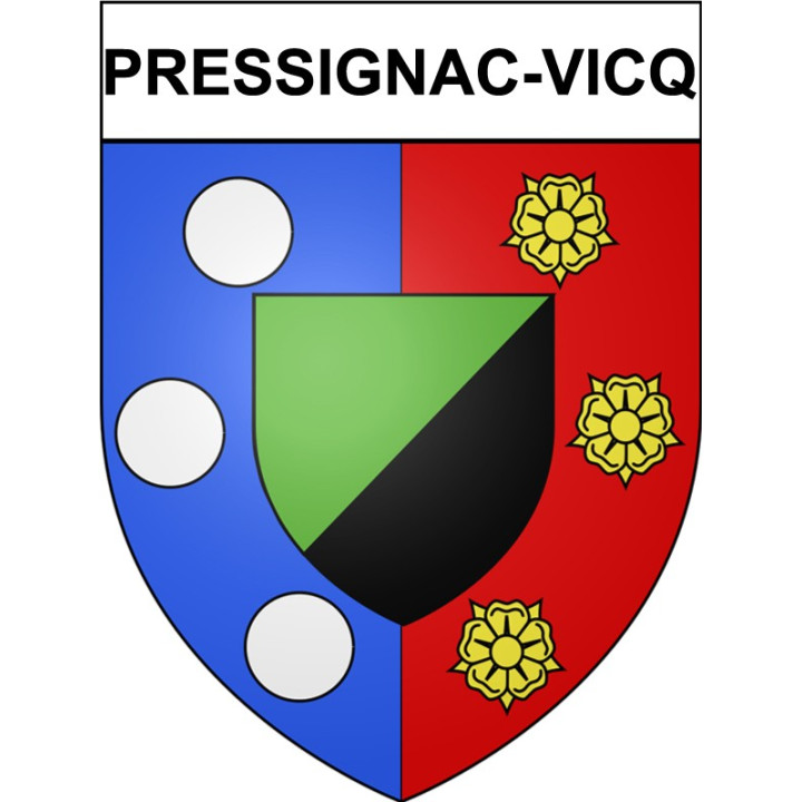 Pegatinas escudo de armas de Ajat adhesivo de la etiqueta engomada