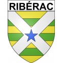 Ribérac 24 ville Stickers blason autocollant adhésif