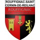 Rouffignac-Saint-Cernin-de-Reilhac 24 ville Stickers blason autocollant adhésif