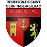 Rouffignac-Saint-Cernin-de-Reilhac 24 ville Stickers blason autocollant adhésif