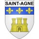 Saint-Agne 24 ville Stickers blason autocollant adhésif