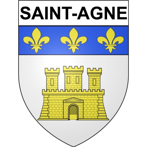 Pegatinas escudo de armas de Ajat adhesivo de la etiqueta engomada