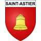 Saint-Astier 24 ville Stickers blason autocollant adhésif