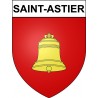 Saint-Astier 24 ville Stickers blason autocollant adhésif