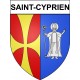 Saint-Cyprien 24 ville Stickers blason autocollant adhésif