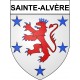 Sainte-Alvère 24 ville Stickers blason autocollant adhésif