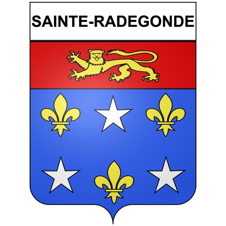 Sainte-Radegonde 24 ville Stickers blason autocollant adhésif
