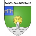 Saint-Jean-d'Eyraud 24 ville Stickers blason autocollant adhésif