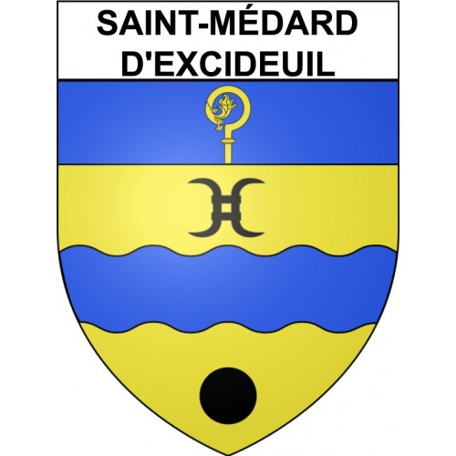 Pegatinas escudo de armas de Ajat adhesivo de la etiqueta engomada