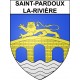 Saint-Pardoux-la-Rivière 24 ville Stickers blason autocollant adhésif