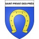 Saint-Privat-des-Prés 24 ville Stickers blason autocollant adhésif