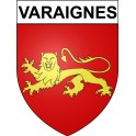 Varaignes 24 ville Stickers blason autocollant adhésif