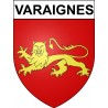 Varaignes 24 ville Stickers blason autocollant adhésif