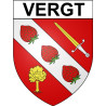 Vergt 24 ville Stickers blason autocollant adhésif