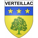 Verteillac 24 ville Stickers blason autocollant adhésif