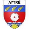Aytré 17 ville Stickers blason autocollant adhésif