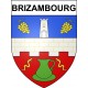 Brizambourg 17 ville Stickers blason autocollant adhésif