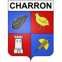 Charron 17 ville Stickers blason autocollant adhésif