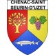 Chenac-Saint-Seurin-d'Uzet 17 ville Stickers blason autocollant adhésif
