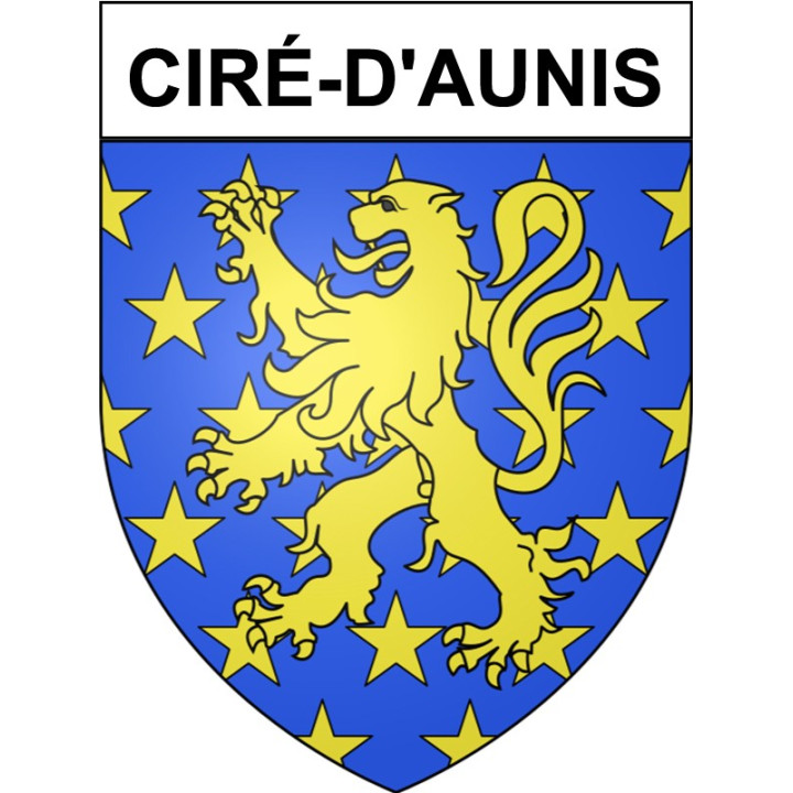 Ciré-d'Aunis 17 ville Stickers blason autocollant adhésif