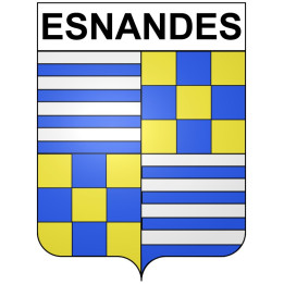 Pegatinas escudo de armas de Omps adhesivo de la etiqueta engomada