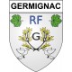 Germignac 17 ville Stickers blason autocollant adhésif