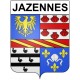 Jazennes 17 ville Stickers blason autocollant adhésif