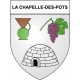 La Chapelle-des-Pots 17 ville Stickers blason autocollant adhésif