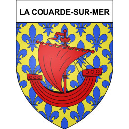 La Couarde-sur-Mer 17 ville Stickers blason autocollant adhésif