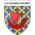 La Couarde-sur-Mer 17 ville Stickers blason autocollant adhésif