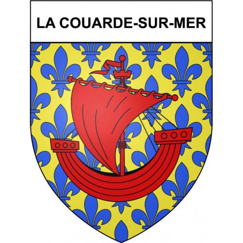 La Couarde-sur-Mer 17 ville Stickers blason autocollant adhésif
