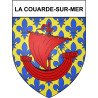 La Couarde-sur-Mer 17 ville Stickers blason autocollant adhésif